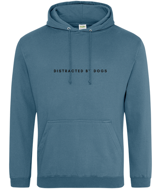 Distracted by dogs hoodie