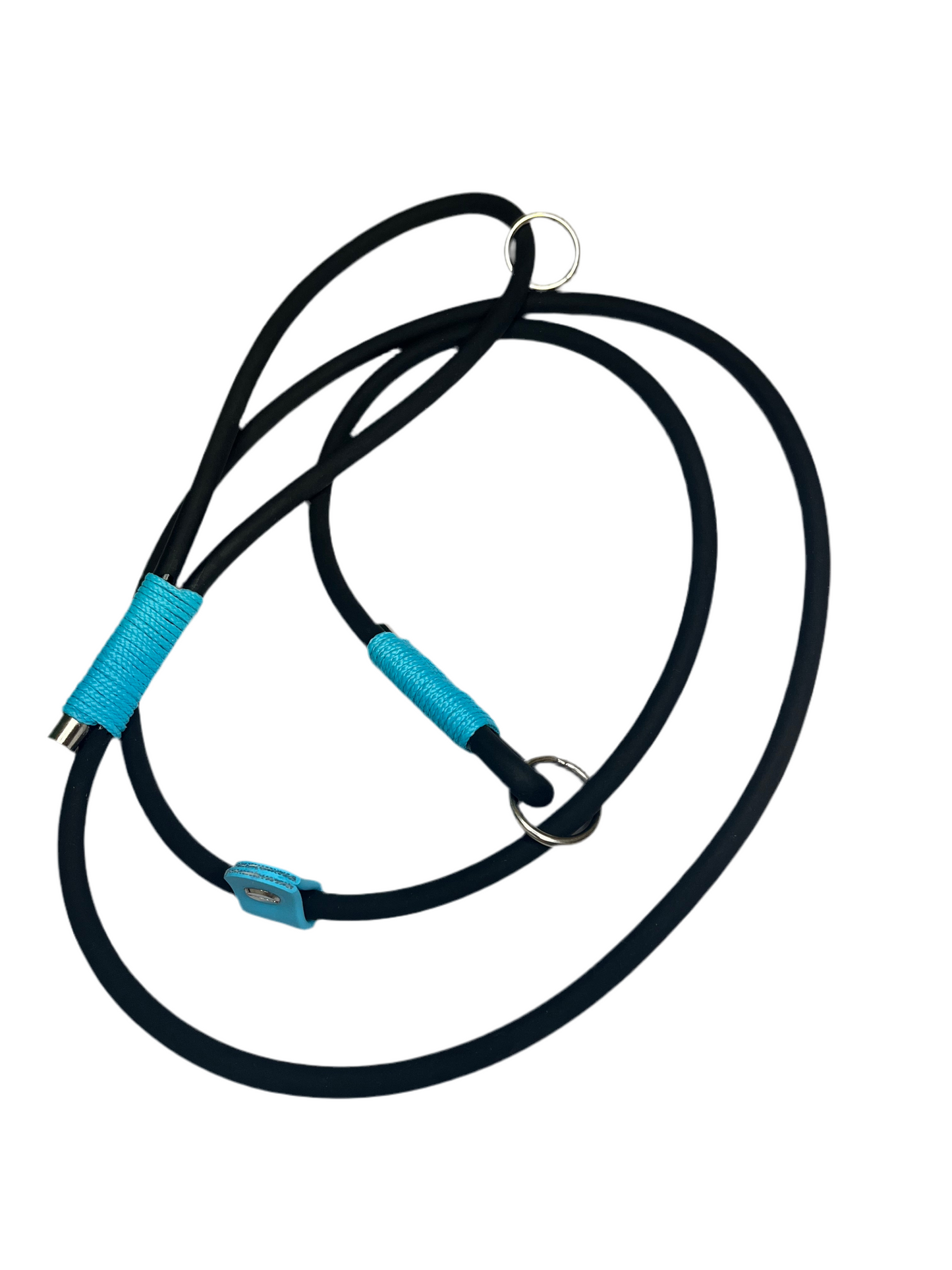 Black with Blue Slip Lead