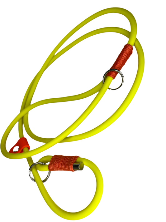 Neon Yellow with Orange Slip Lead