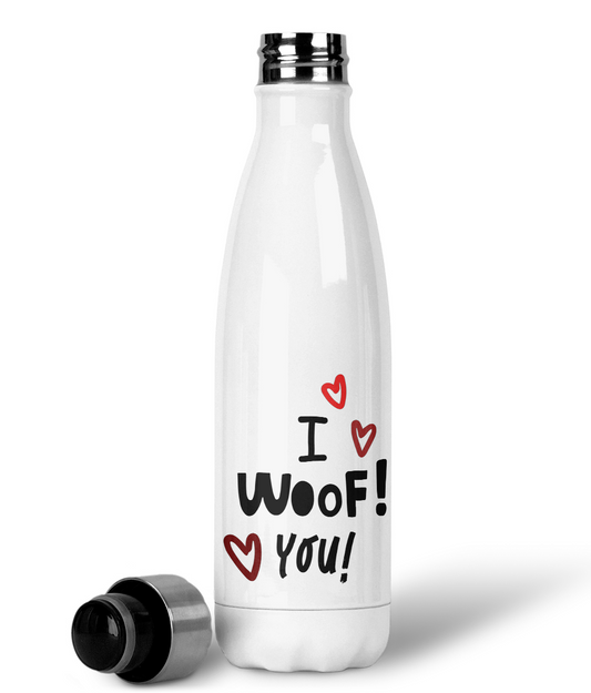 I Woof You Bottle
